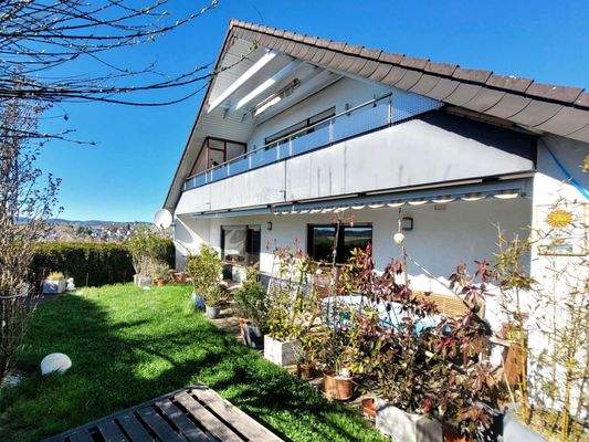 Hausansicht Gartenseite