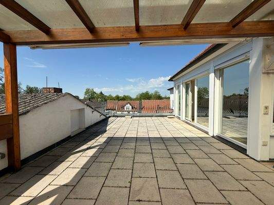 Dachterrasse Blick 2