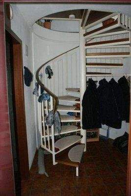 Treppe zum Schlafzimmer