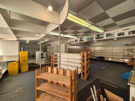 große Verkaufsfläche