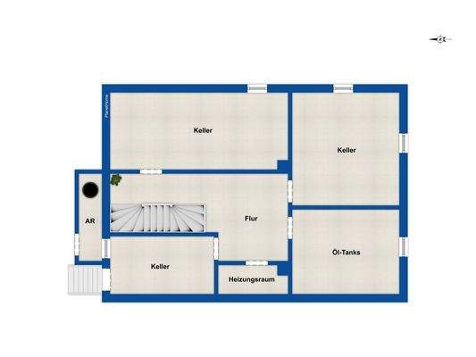 Grundriss - Kellergeschoss