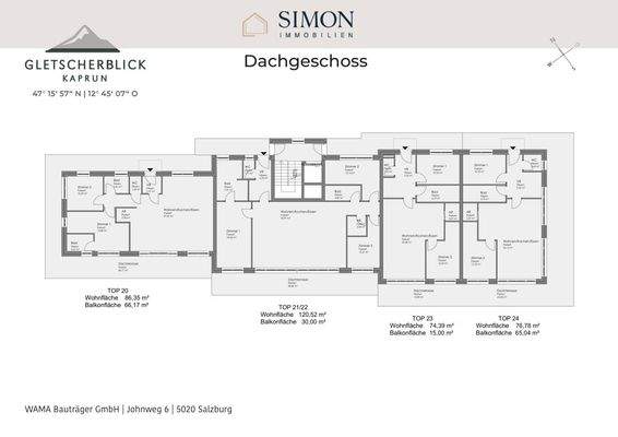 Grundriss Dachgeschoß