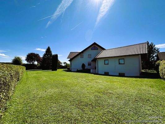 Garten mit Garagerück 2