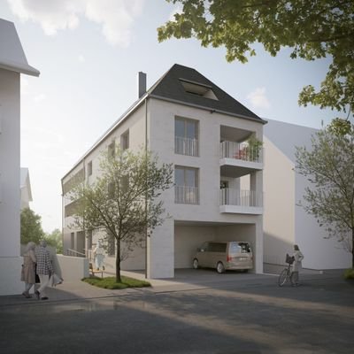 Visualisierung Straßenansicht