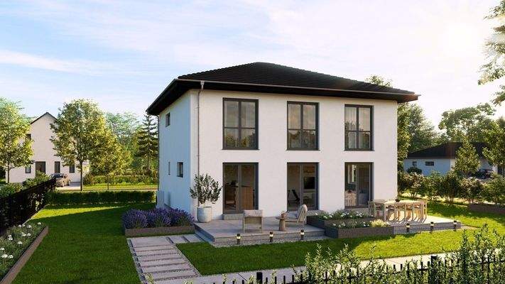 BauSteinHaus 183W ohne Anbauteil hinten links