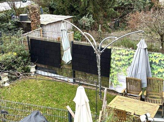 ... und zum restlichen Garten