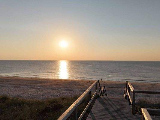 Sonnenuntergang über der Nordsee