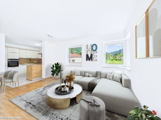 Visualisierung Wohnzimmer
