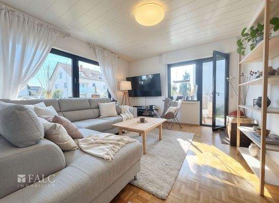 Wohnzimmer EG digitalisiert