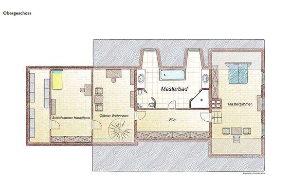 Dachgeschoss Haupthaus