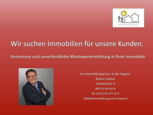Wir suchen Immobilien