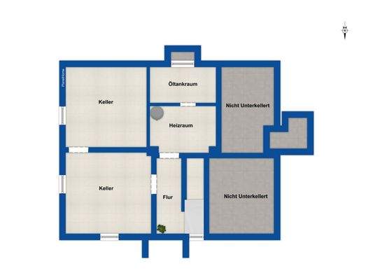 Grundriss Kellergeschoss