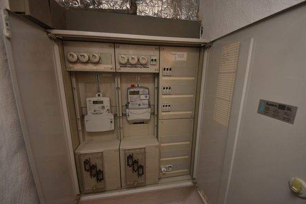 2-Familienhaus Zählerkasten