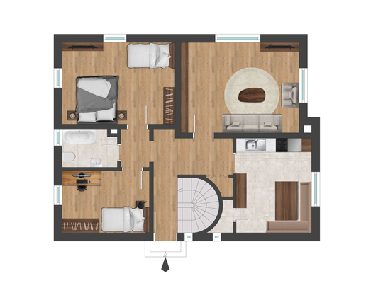 Grundriss - Erdgeschoss