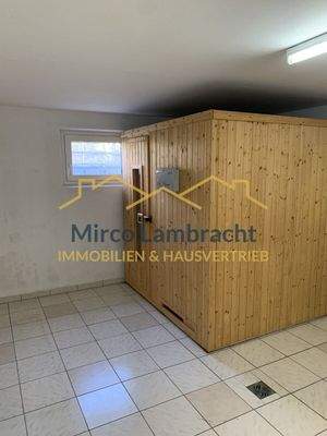 Sauna im Keller