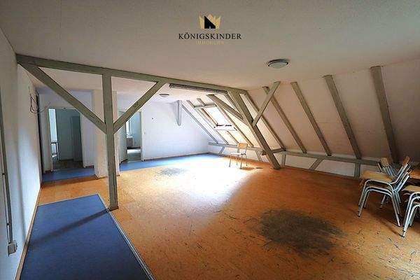 der Dachraum für viele Möglichkeiten