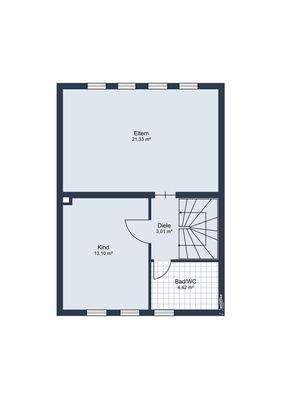 Grundriss Obergeschoss
