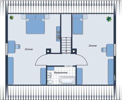 Obergeschoss (Haus 1)