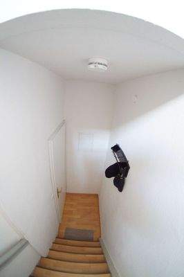 Treppe zur Wohnung