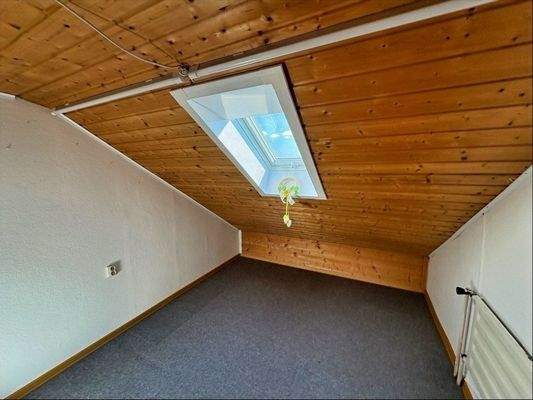 Zimmer im Dachgeschoss