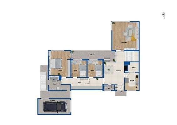 Grundriss Erdgeschoss