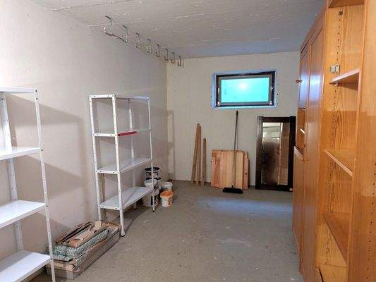 Eigener, ca. 12 m² großer Kellerraum