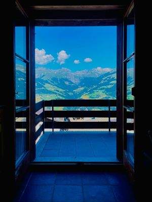 Ausblick Wohnzimmer 1. OG