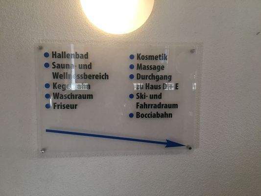 Sauna und Wellnesbereich