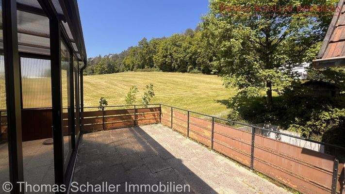 Wintergarten und Terrasse 