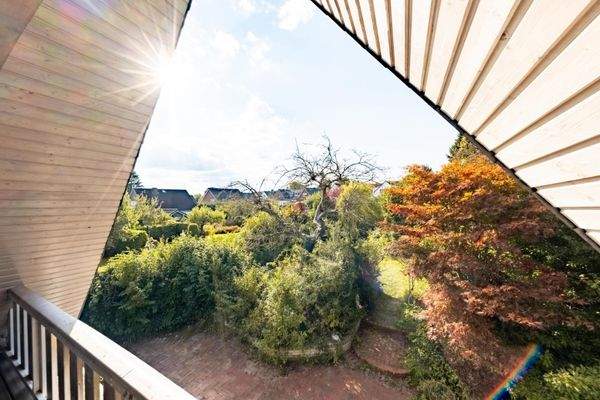 Blick aus dem Dachgeschoss