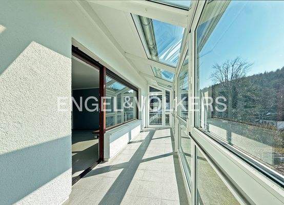 Wintergarten vor Schlafzimmer OG