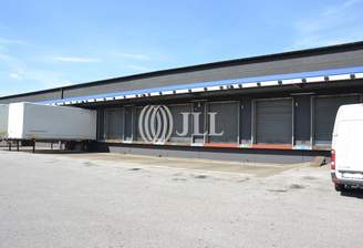 Außenansicht der Andienung