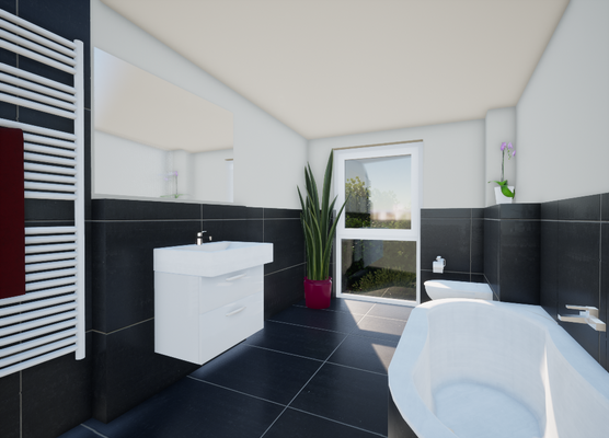 Bad (Wohnbeispiel, Visualisierung)