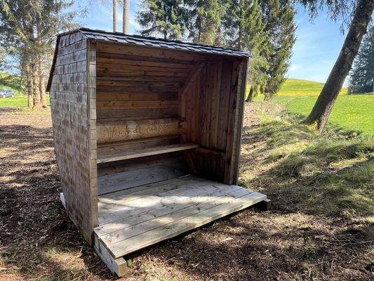 Schöne Sitzgelegenheit