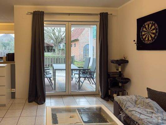 Ausblick zur Terrasse