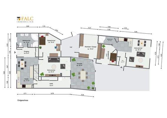 Grundriss Erdgeschoss