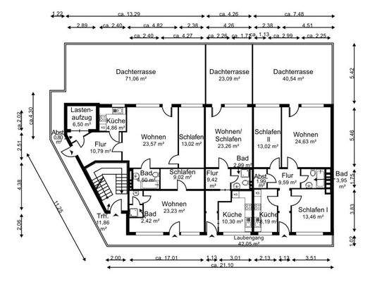 1. Obergeschoss Kornstraße 624