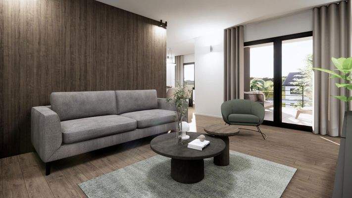 Wohnung 3 - Wohnzimmer