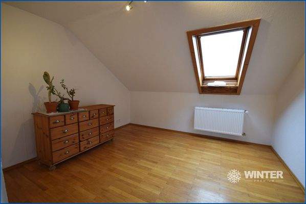 Schlafzimmer - Dachfenster