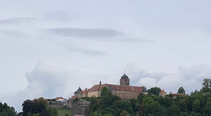 Blick zur Festung von Terrasse