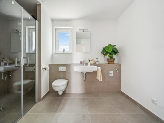 Modernes Bad (2), Musterwohnung