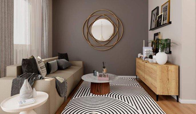 Gemütliches Wohnzimmer