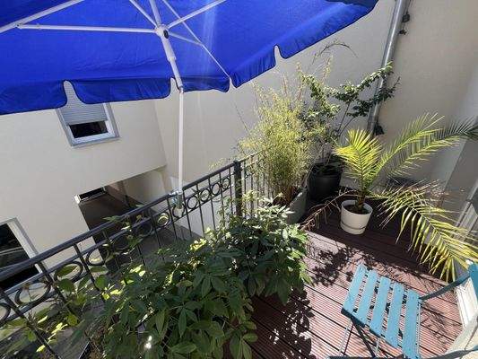 Balkon zum Innenhof OG