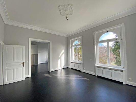 Blick in das Wohnzimmer