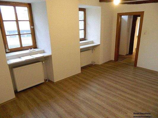 Das geräumige Esszimmer