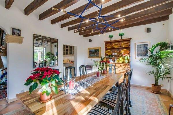 Essbereich der Finca