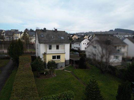 Rückansicht Gebäude