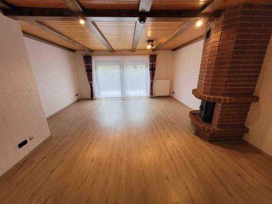 Wohnzimmer mit Terrasse