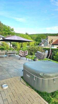 Terrasse mit Whirlpool