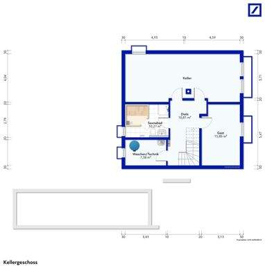 Grundriss Kellergeschoss